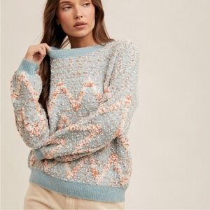 ✨ NWT Hem & Thread Textured Knit Sweater | Size Small ✨